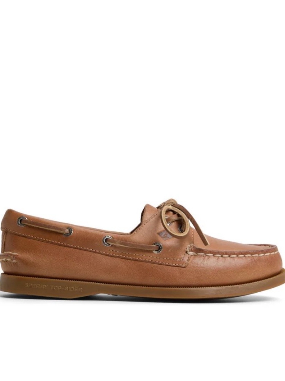 Sperry Women’s Tan Leather Classic Boat Shoe